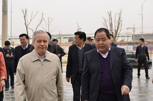 天下政协副主席王钦敏一行考察“拉斯维加斯游戏3499新区总部基地”项目